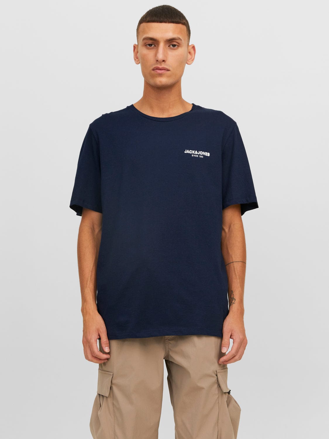Camiseta azul marino JCOSNORKLE