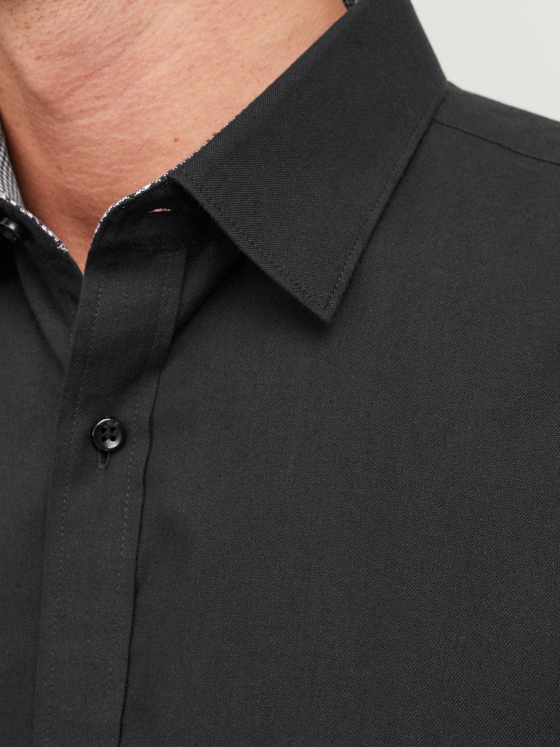 Camisa de manga larga  - JPRBLABELFAST Negro