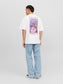 Camiseta estampado espalda JORDESTINY Blanca