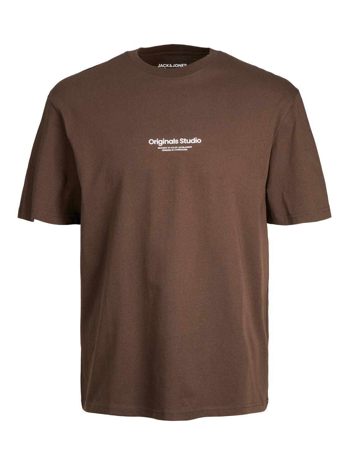 Camiseta de manga corta marrón - JORVESTERBRO