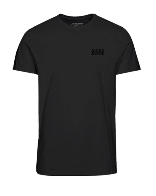 Camiseta con logo negra -JJECORP