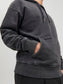 Sudadera básica con capucha gris oscuro - JJEDREW