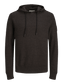 Sudadera básica con capucha marrón - JCOCLASSIC