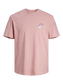 Camiseta oversize estampada rosa - JORMAKI