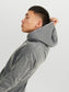 Sudadera básica con capucha gris - JJEDREW