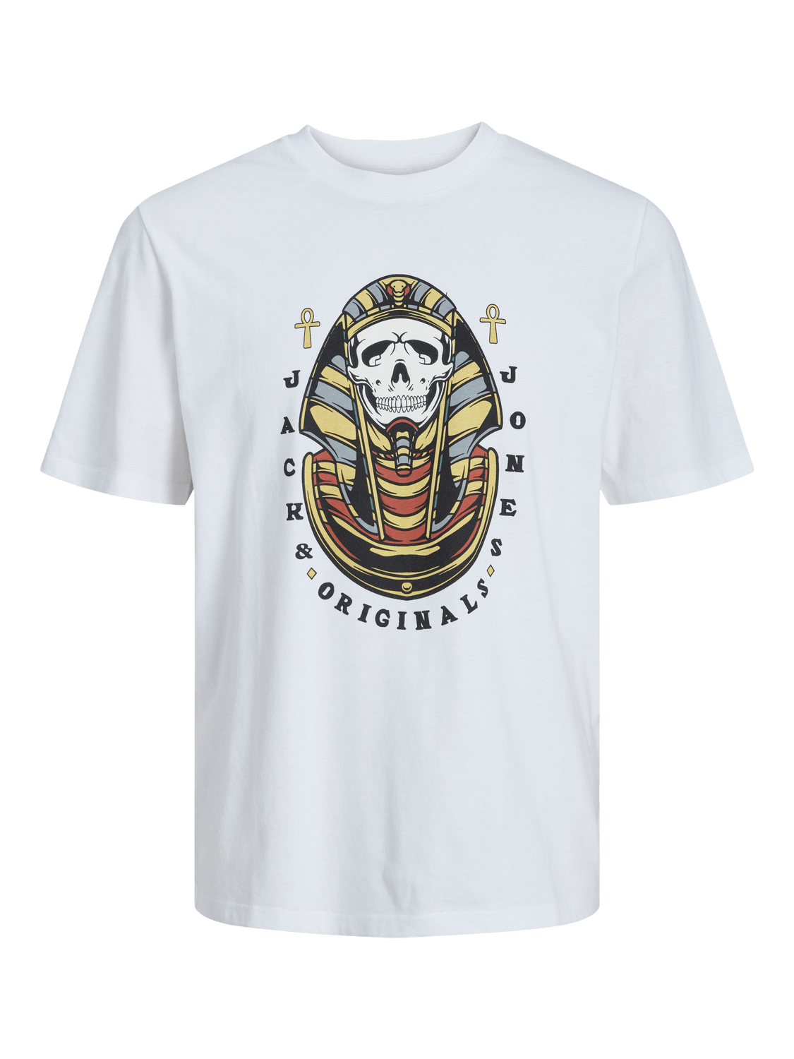 Camiseta calavera jack and jones hotsell