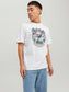 Camiseta de manga corta Bright White- JORBEACHBONE