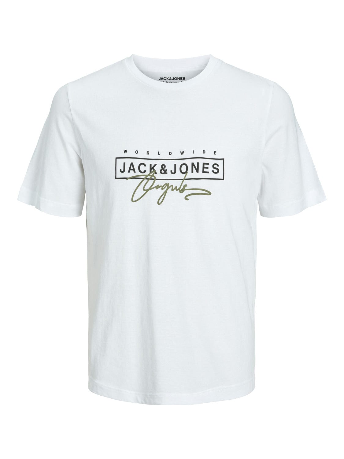 Camiseta de algodón con logo blanca - JORSPLASH