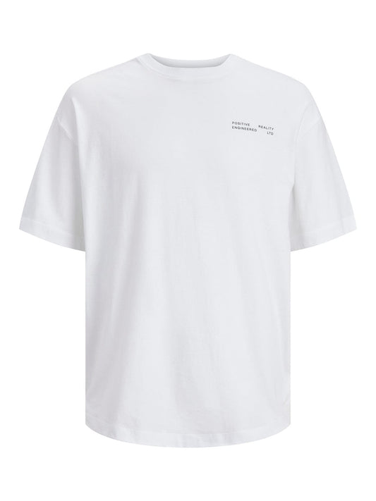 Camiseta de manga corta blanca - JCOENERGY