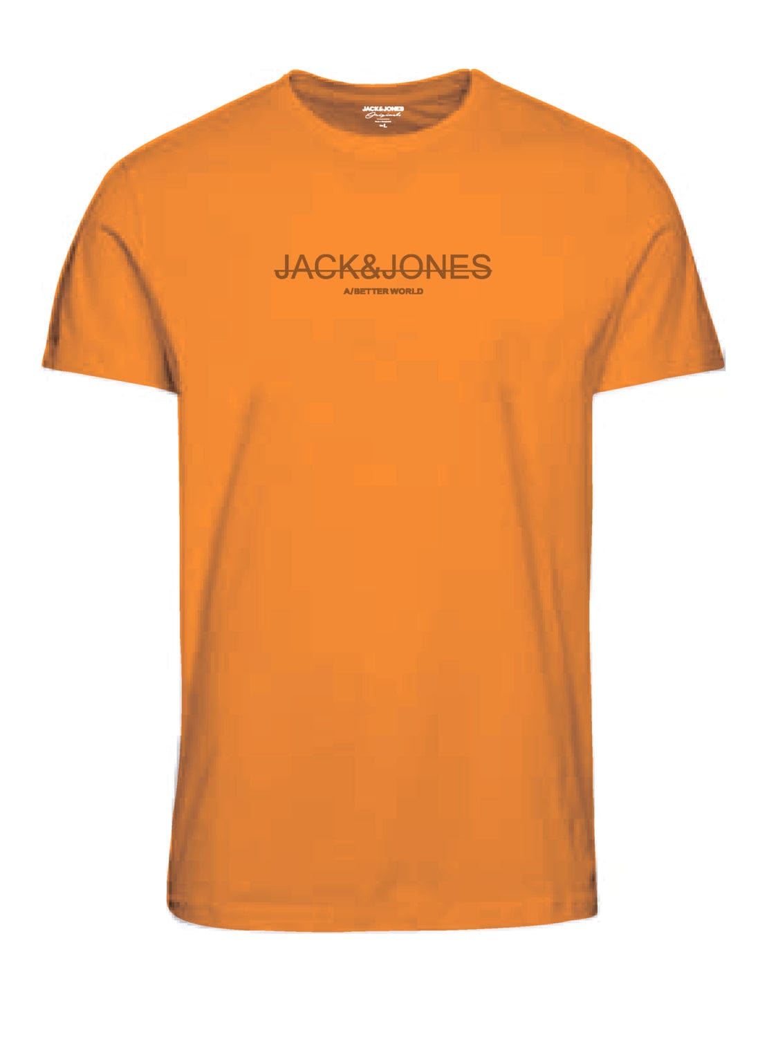 Camiseta de manga corta con logo - JORWAVEN Naranja