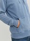Sudadera básica con capucha azul claro - JJEDREW
