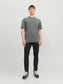 Camiseta de manga corta gris JJEDREW