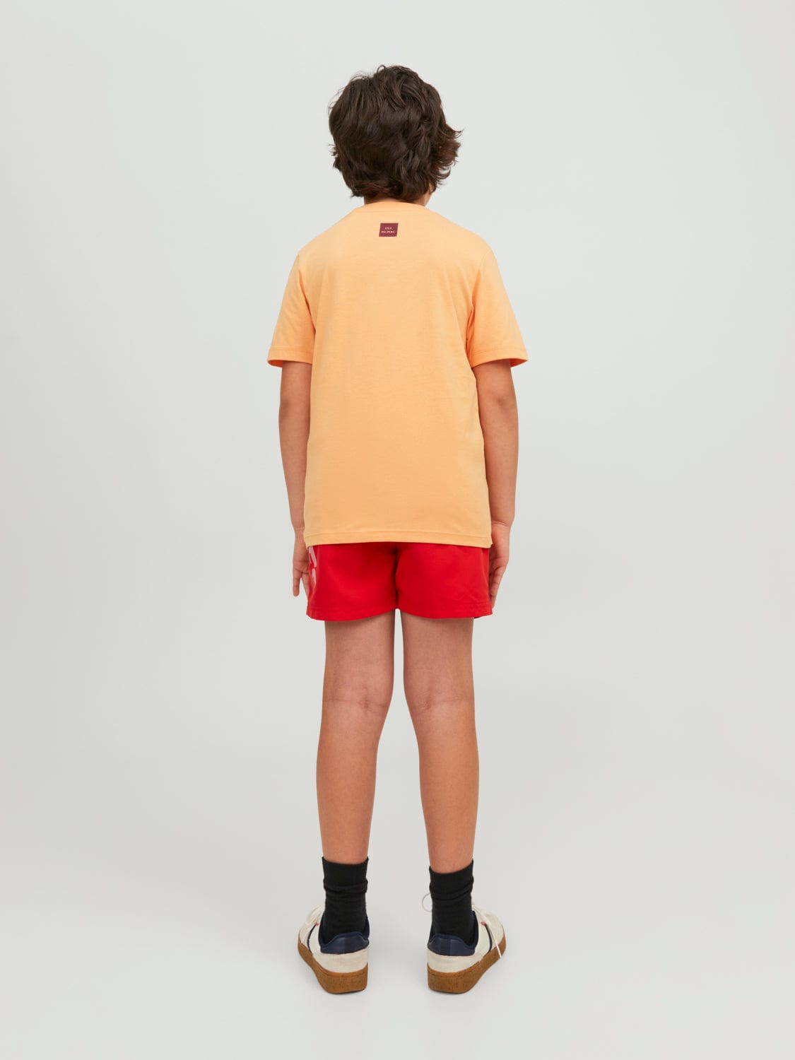 Camiseta de manga corta JUNIOR naranja- JJNEO
