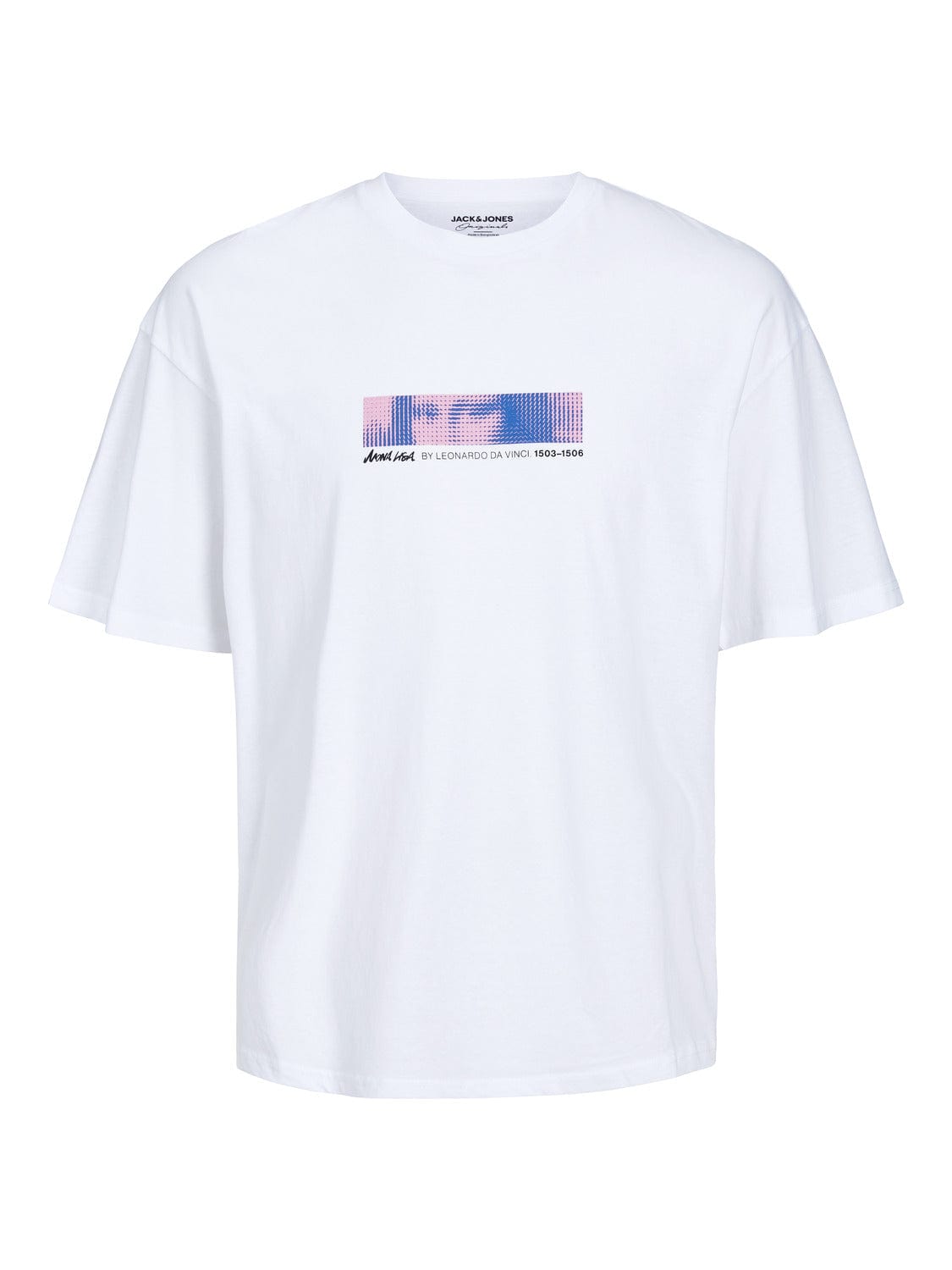 Camiseta de algodón con estampado blanca - MASTERPIECE