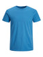 Camiseta de manga corta azul - ORGANIC BASIC