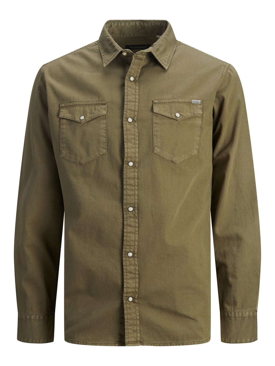 Camisa vaquera verde - SHERIDAN