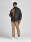 Chaqueta acolchada plus negra - ACE