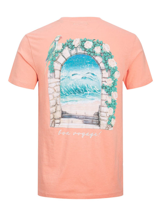 Camiseta de manga corta coral - JPRBLAPALM
