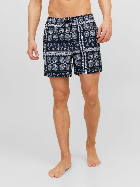 Bañador estampado azul marino - JPSTFIJI
