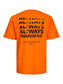 Camiseta Sustain - Naranja