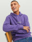 Sudadera morada con capucha - JORVESTERBRO