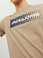 Camiseta con logo - JJECORP Beige