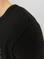 Camiseta manga corta logo- JJECORP Negro