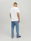 Camiseta de manga corta con logo blanca BECKSS