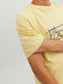Camiseta de algodón con logo amarilla - JORSPLASH