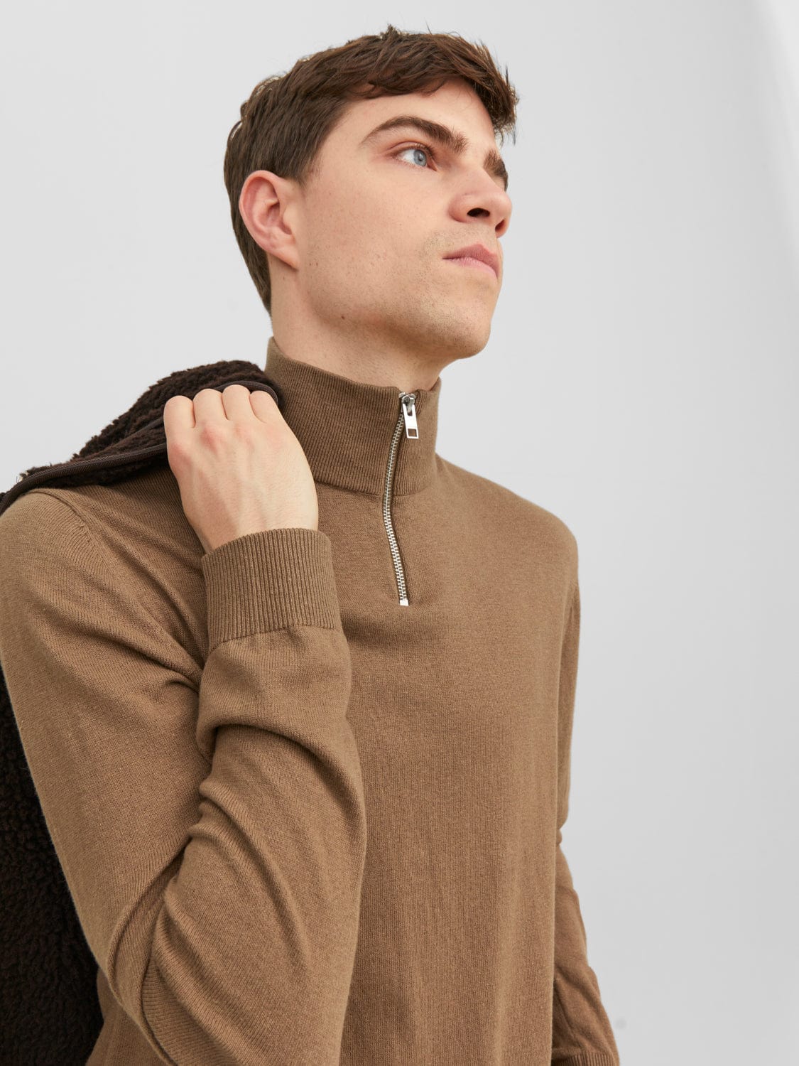 Jersey marrón claro -JJEEMIL