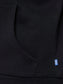 Sudadera logo con capucha negra -JJECORP