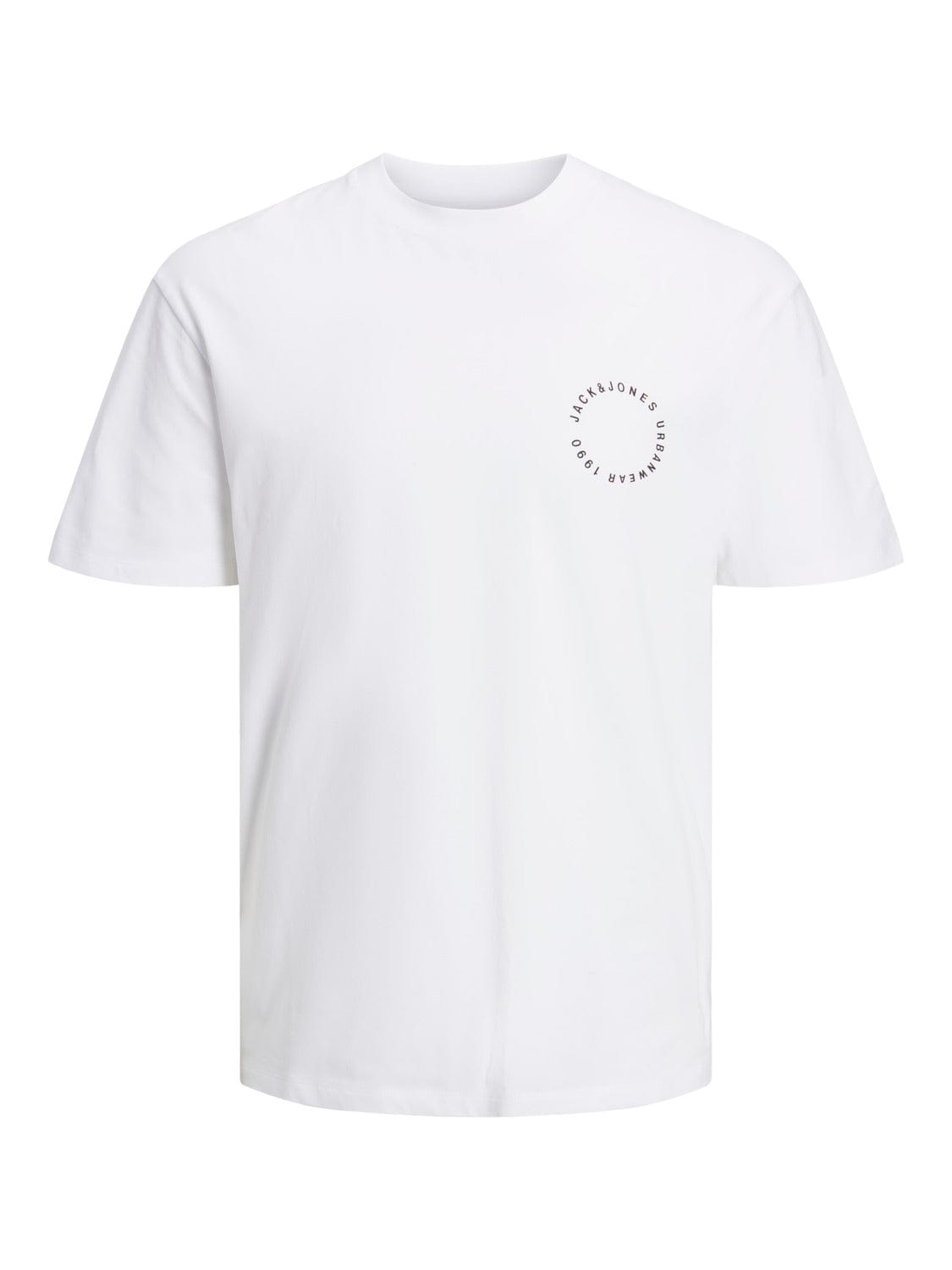 Camiseta manga corta blanca con logo - JJSUNSET