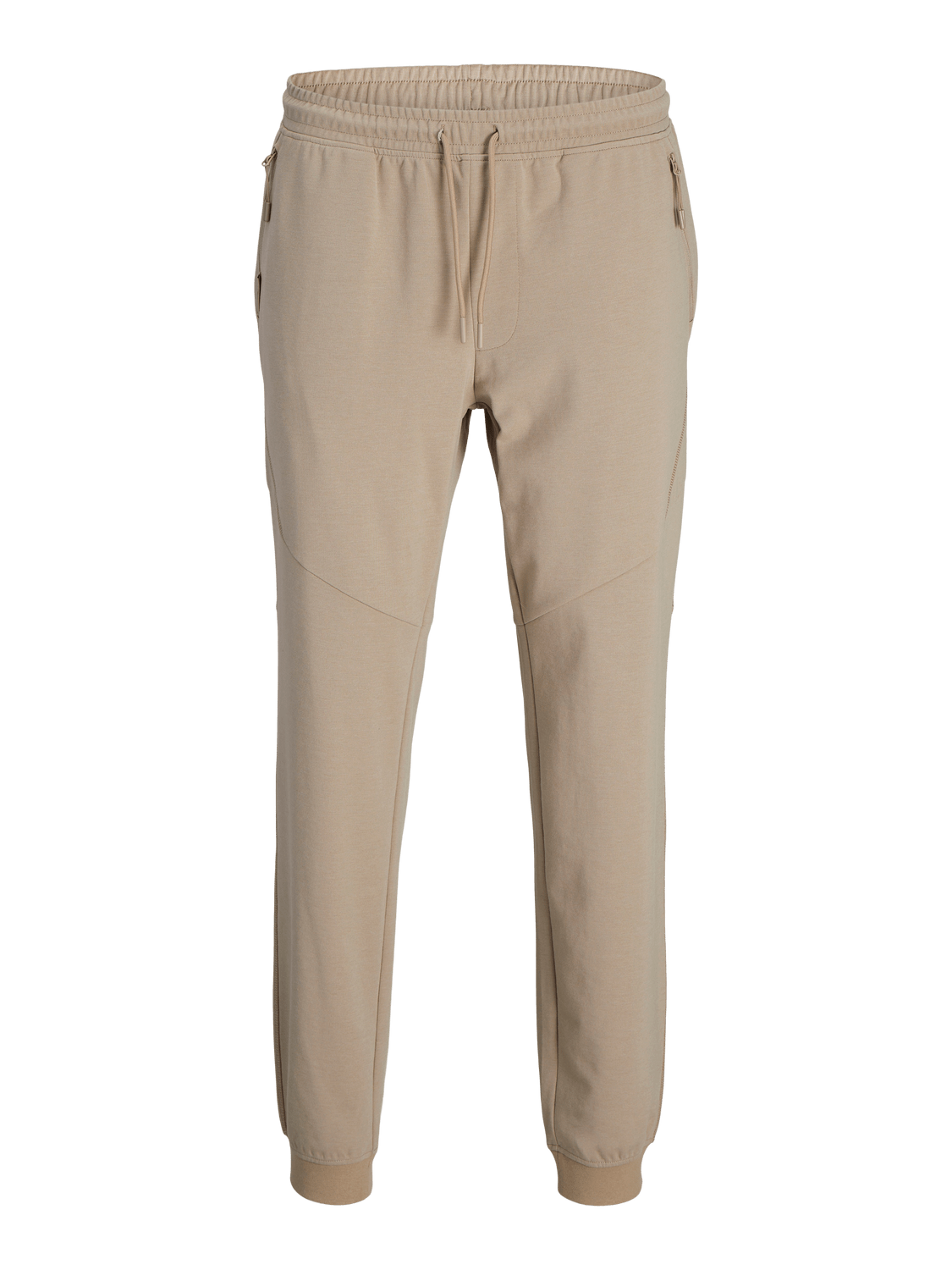 Pantalones jogger chándal beige -JPSTWILL