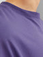 Camiseta de manga corta morada - JORVESTERBRO