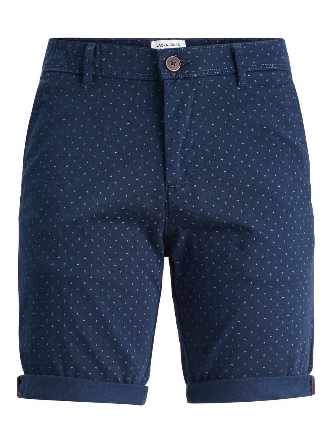 Pantalón corto chinos Navy Blazer- JPSTBOWIE