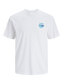 Camiseta oversize estampada blanca - JORMAKI