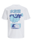 Camiseta oversize estampada blanca - JORMAKI