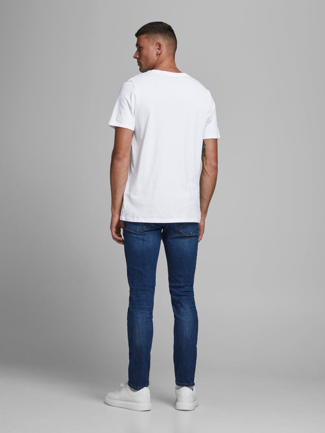 Camiseta básica Blanca - JJEORGANIC BASIC TEE SS O-NECK NOOS