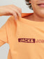 Camiseta de manga corta JUNIOR naranja- JJNEO