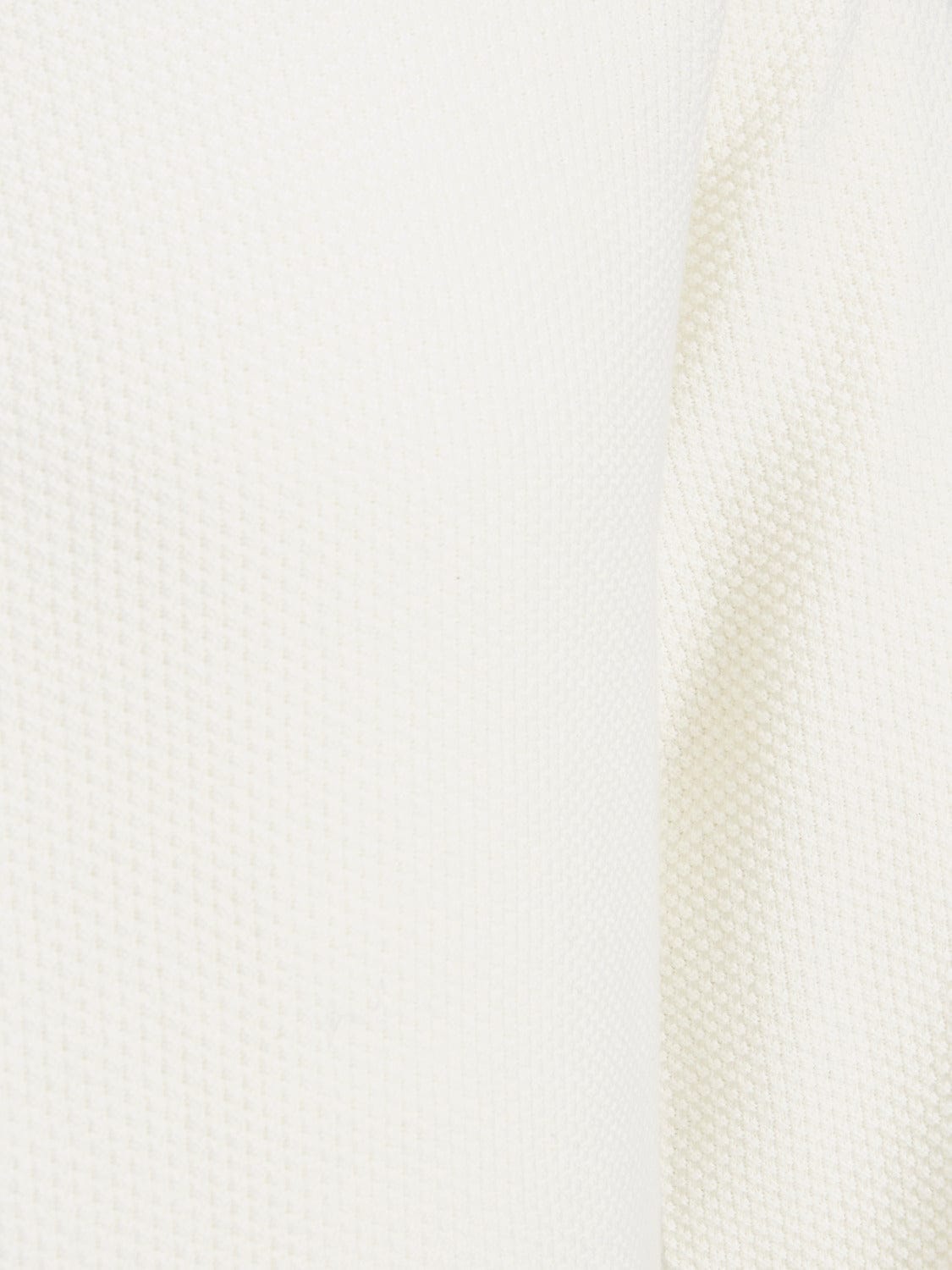 Jersey básico con textura blanco - SYLVEST