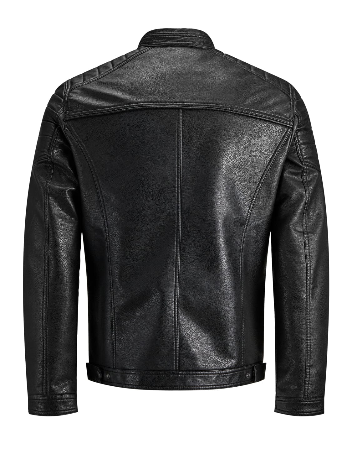 Chaqueta efecto piel negra - ROCKY