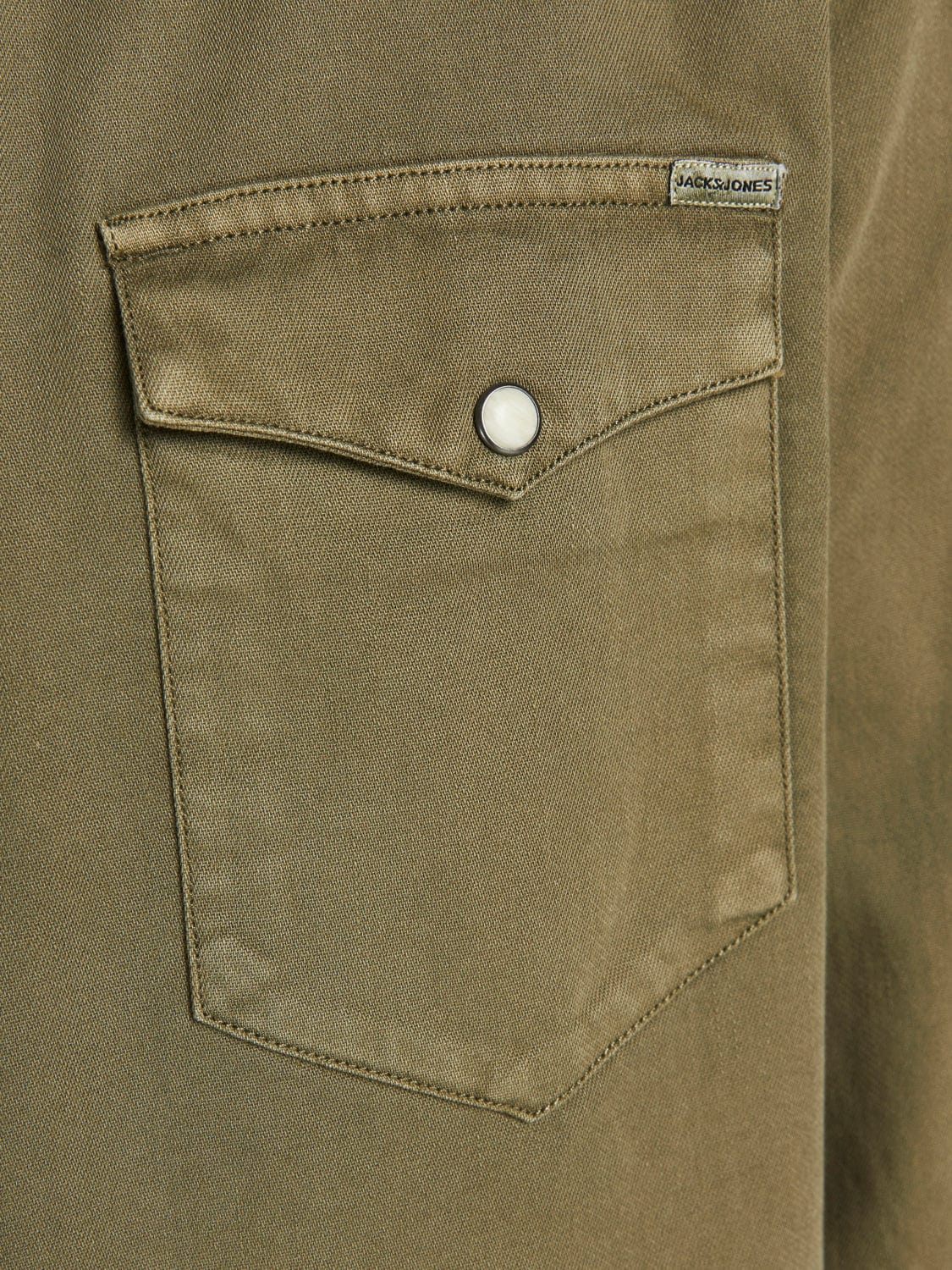 Camisa vaquera verde - SHERIDAN