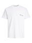 Camiseta blanca estampada -JORTEAM