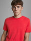 Camiseta Básica Organic - Rojo claro