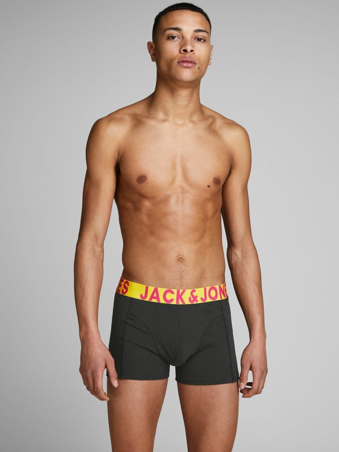 Calzoncillos tipo Boxer, pack de 3 unidades en negro modelo CRASY