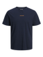 Camiseta estampada negra - JCOWAFFLE
