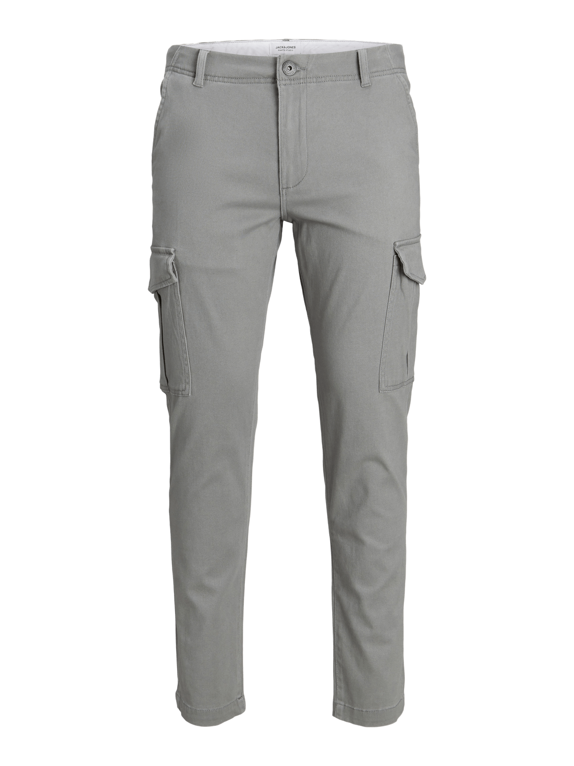 Pantalón cargo gris claro -JPSTMARCO