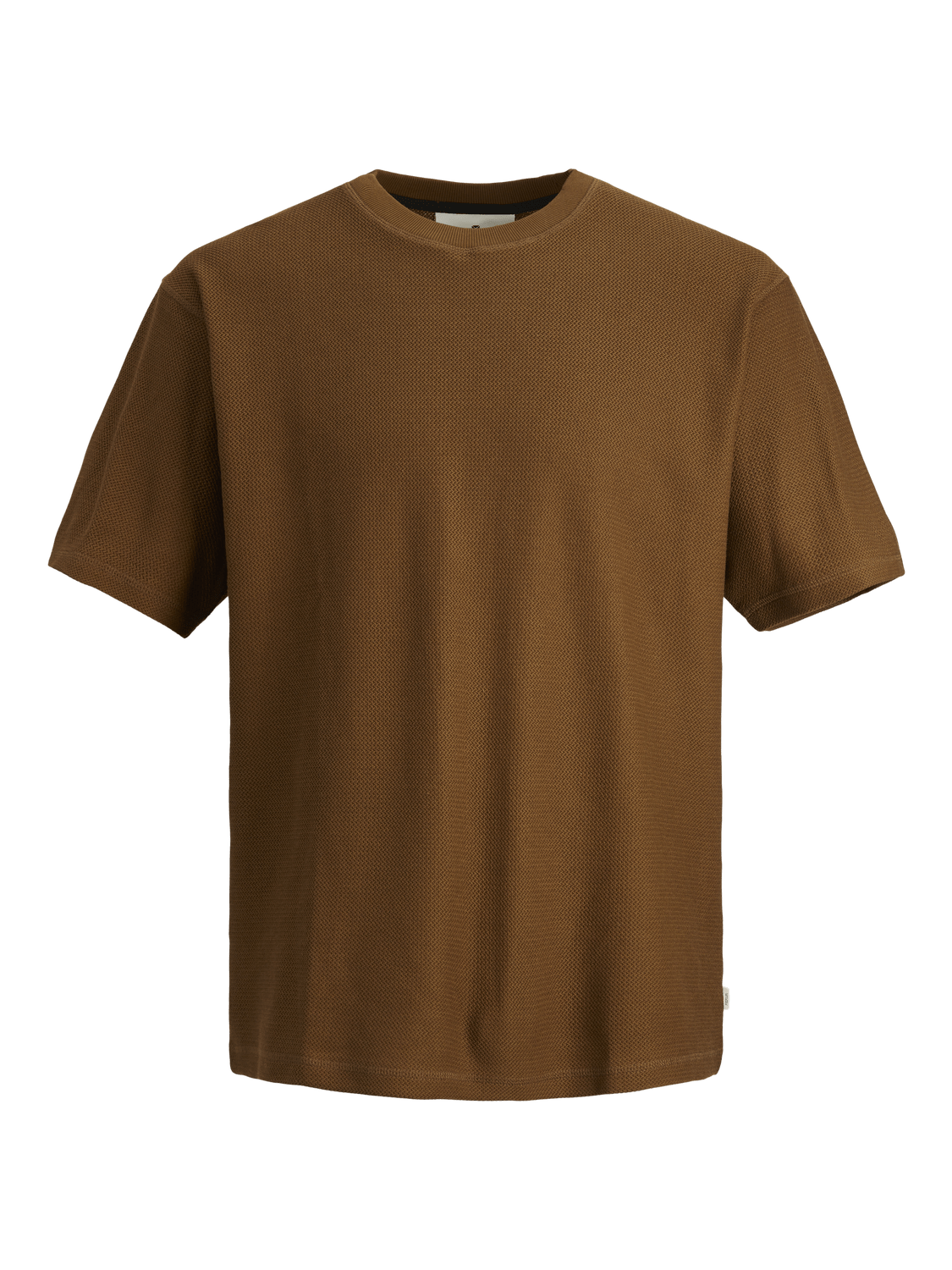 Camiseta de manga corta básica marrón - JPRBLADAMIEN