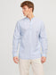 Camisa lino azul  - JJESUMMER