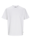 Camiseta oversize lisa blanca -JPRBLAHARVEY